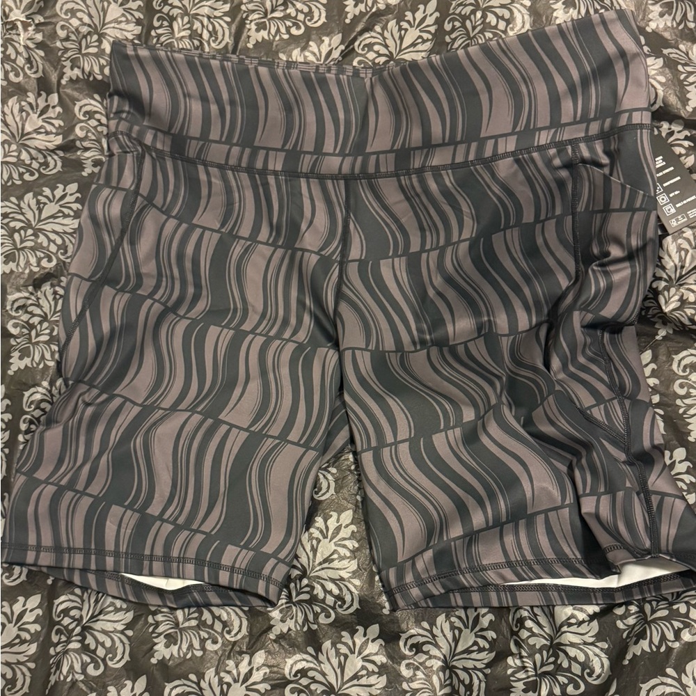 IDEOLOGY Biker Shorts Women’s 4X Activewear UPF 50+ Side Pockets Rapid Dry